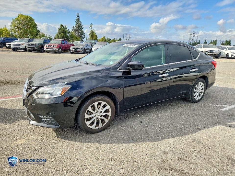 2019 NISSAN SENTRA SV – Lot 55276696 auction photo