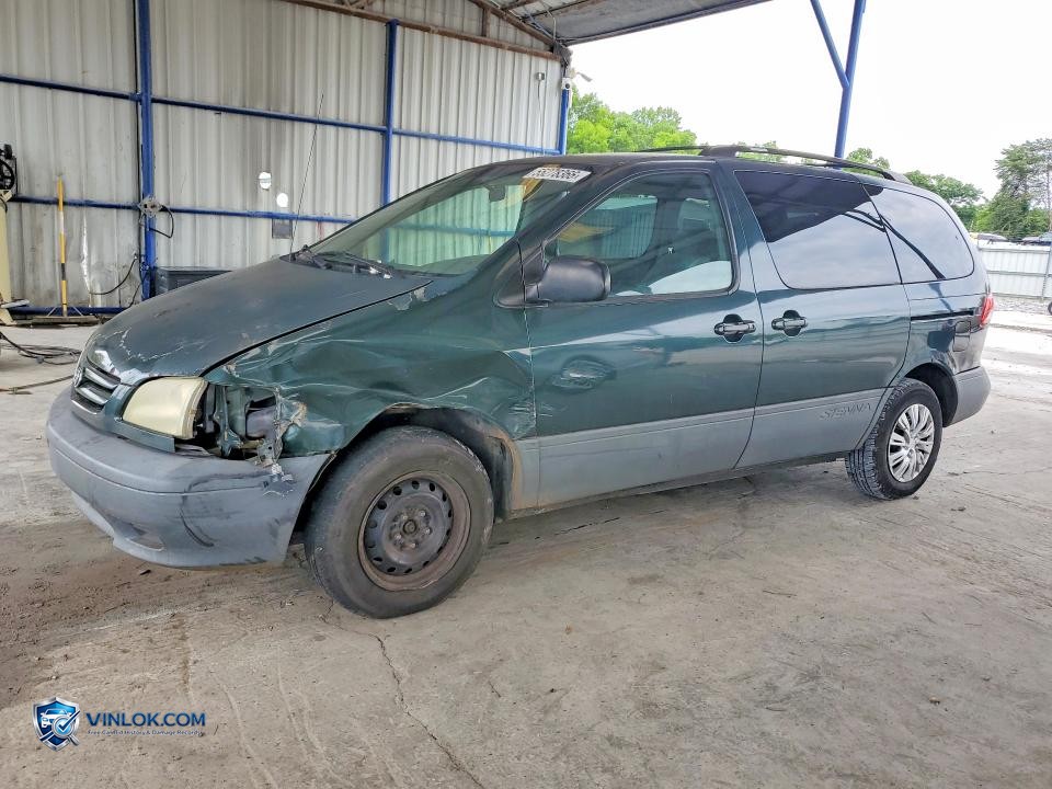 2003 TOYOTA SIENNA CE – Lot 55278366 auction photo