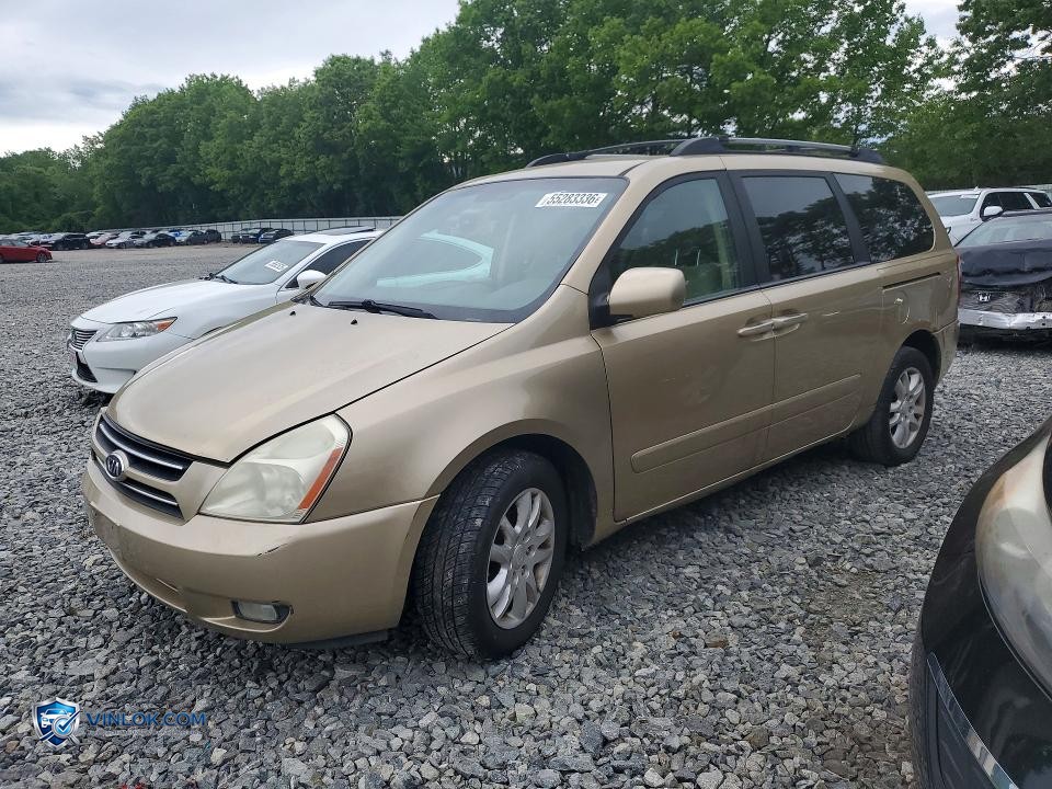 2006 KIA SEDONA LX – Lot 55283336 auction photo