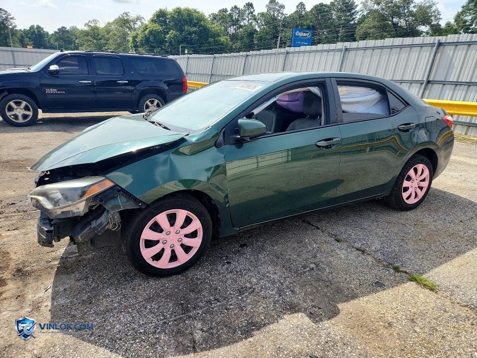 2016 TOYOTA COROLLA LE – Lot 55288026 auction photo