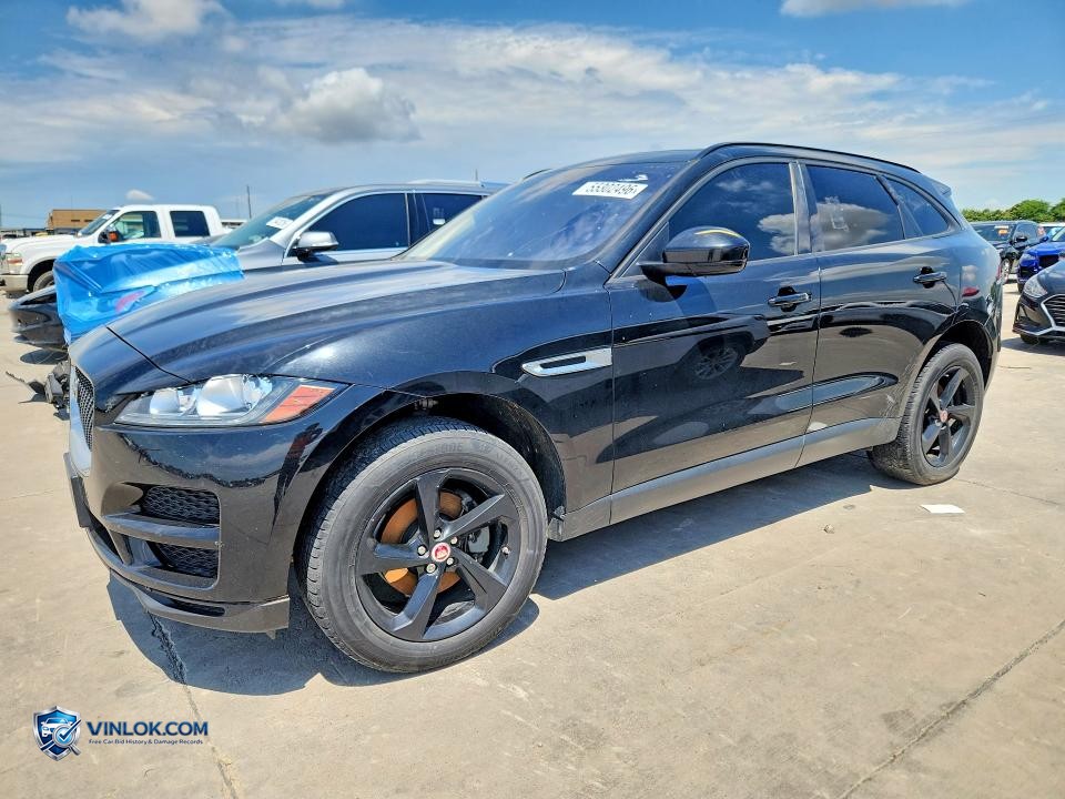 2018 JAGUAR F-PACE PREMIUM – Lot 55302496 auction photo