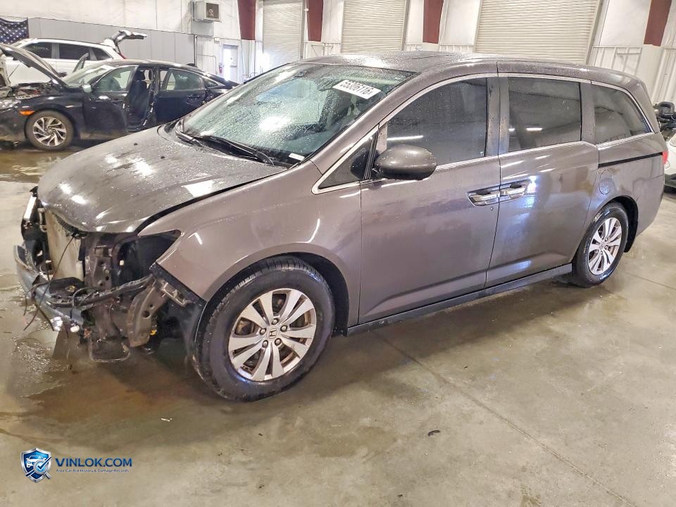 2014 HONDA ODYSSEY EXL – Lot 55306116 auction photo