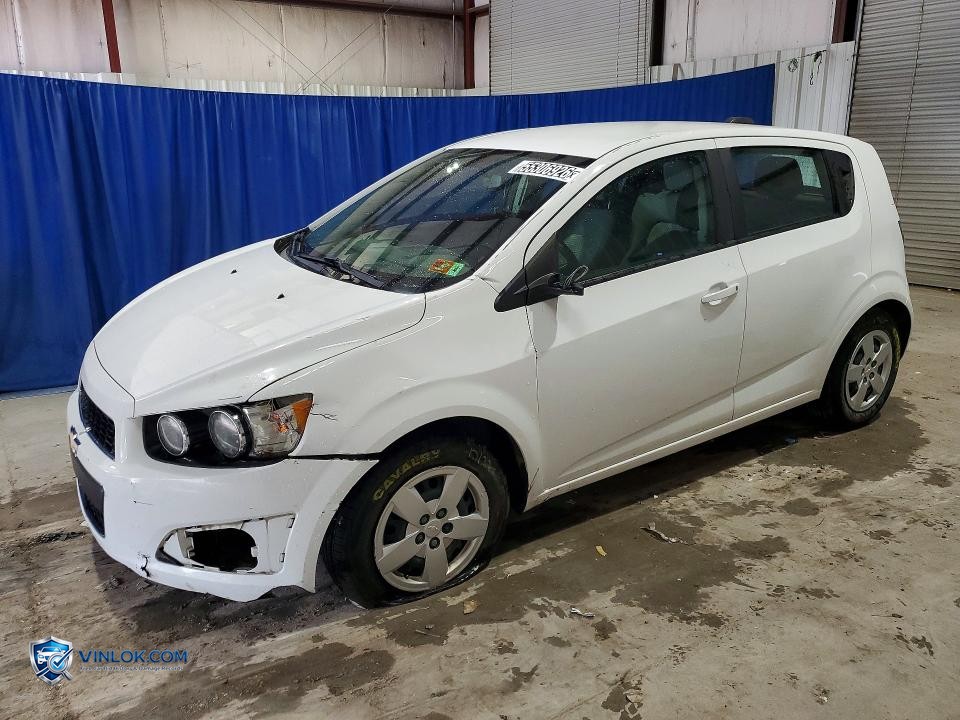 2015 CHEVROLET SONIC LS – Lot 55306926 auction photo