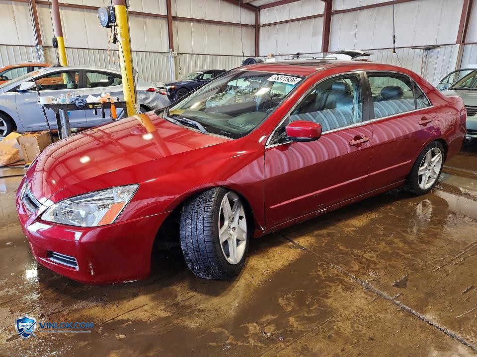 2007 HONDA ACCORD EX – Lot 55311936 auction photo