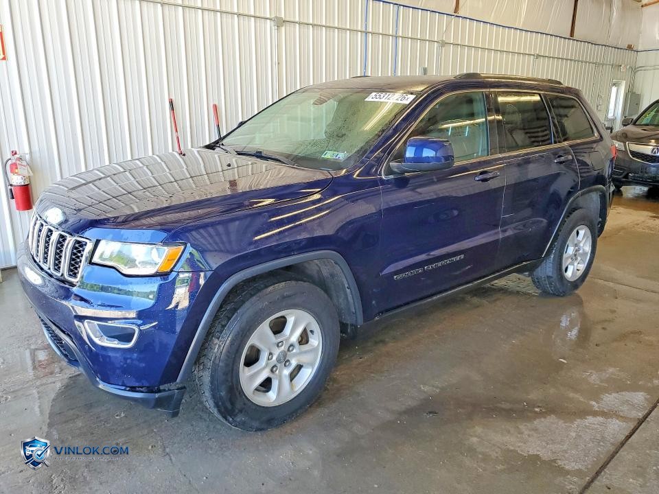 2017 JEEP GRAND CHEROKEE LAREDO – Lot 55312226 auction photo