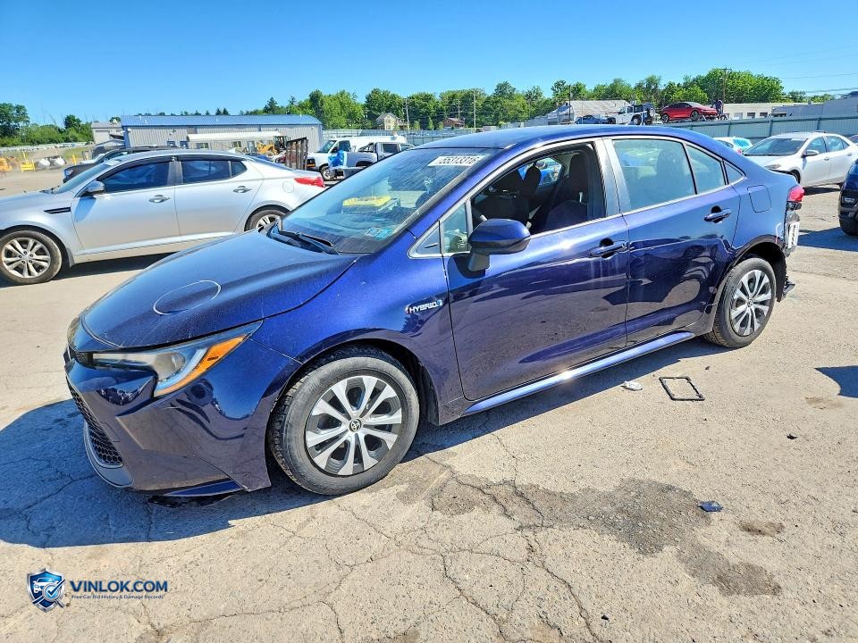 2021 TOYOTA COROLLA LE – Lot 55313316 auction photo