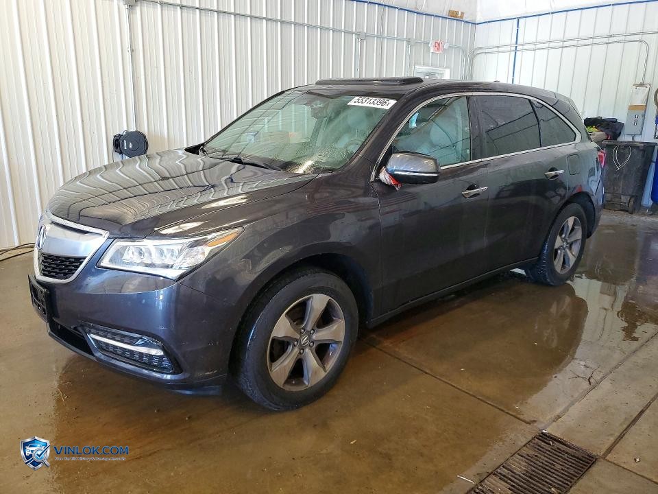 2014 ACURA MDX – Lot 55313396 auction photo