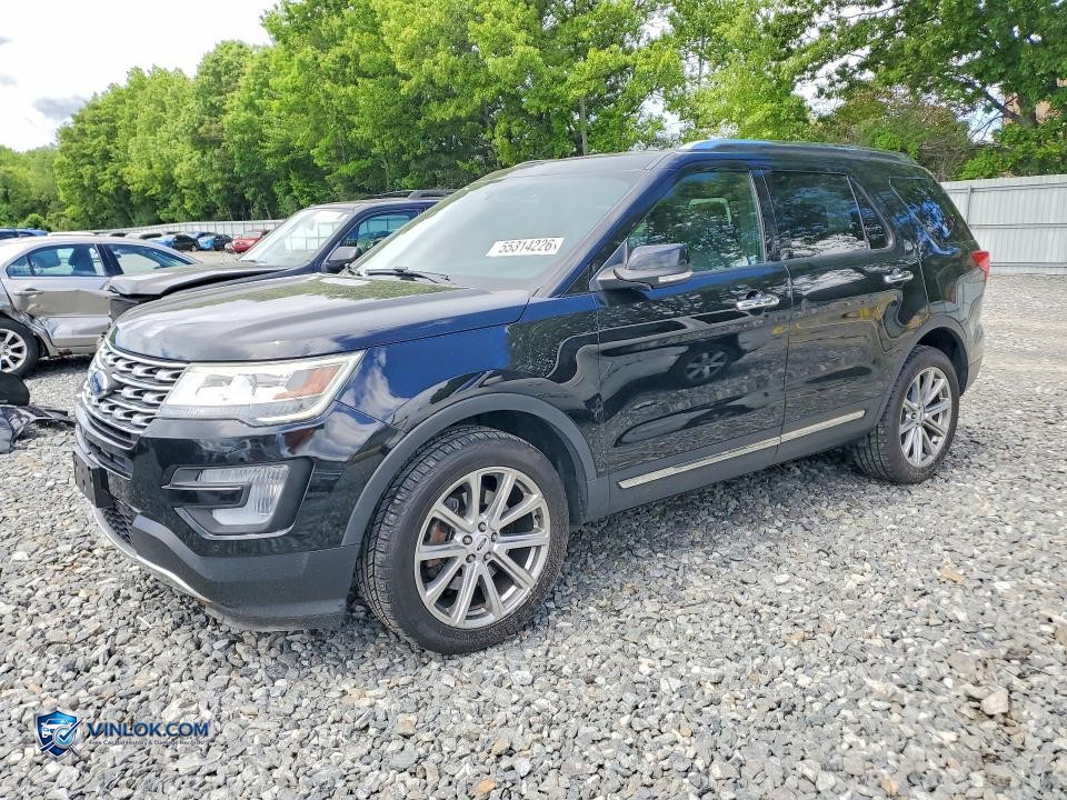 2017 FORD EXPLORER LIMITED – Lot 55314226 auction photo