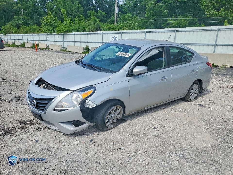 2017 NISSAN VERSA 1.6 S – Lot 55314866 auction photo