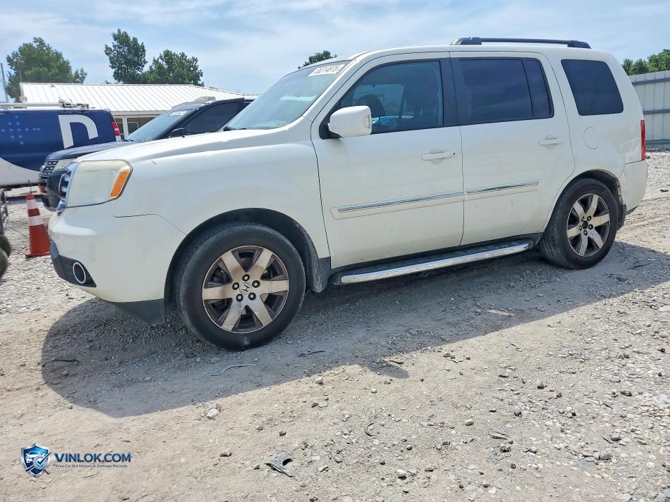 2015 HONDA PILOT TOURING – Lot 55314876 auction photo