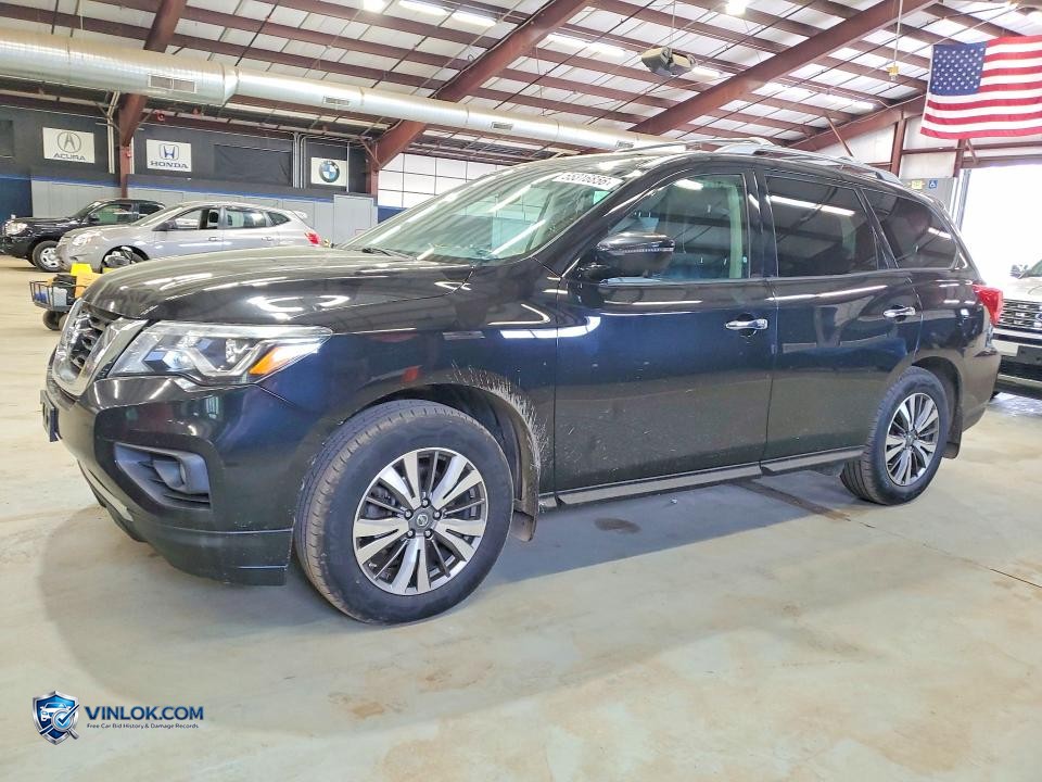 2017 NISSAN PATHFINDER SL – Lot 55316856 auction photo