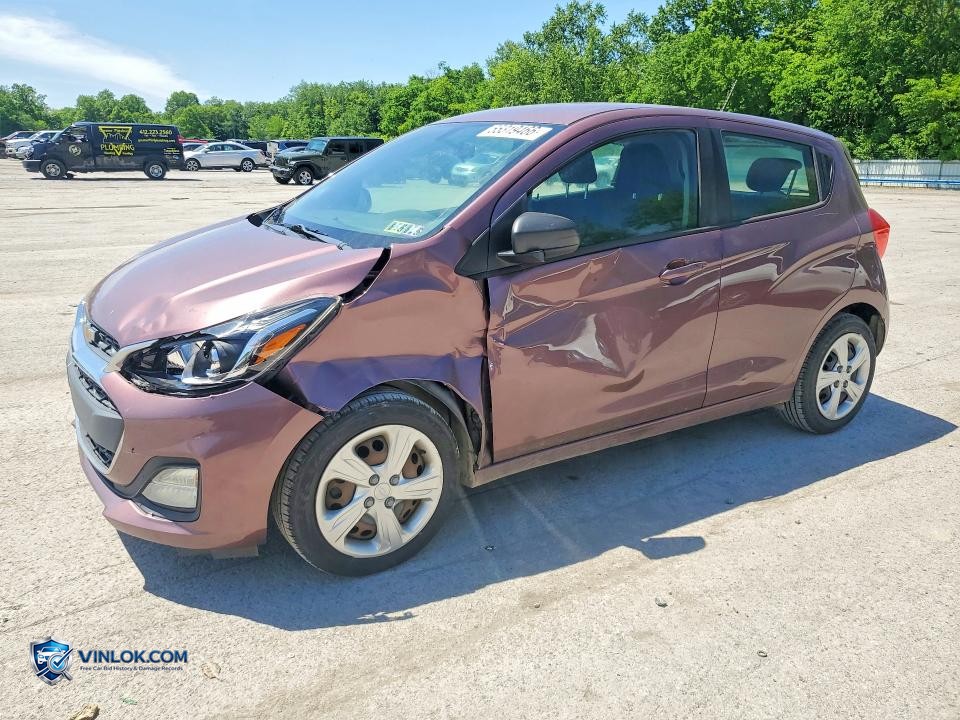 2020 CHEVROLET SPARK LS – Lot 55319466 auction photo