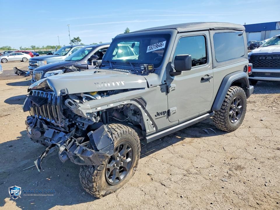 2022 JEEP WRANGLER SPORT – Lot 55319646 auction photo