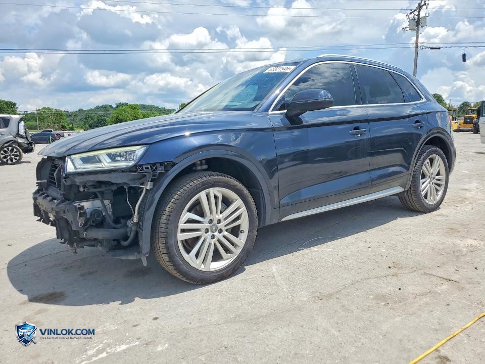 2018 AUDI Q5 – Lot 55321946 auction photo