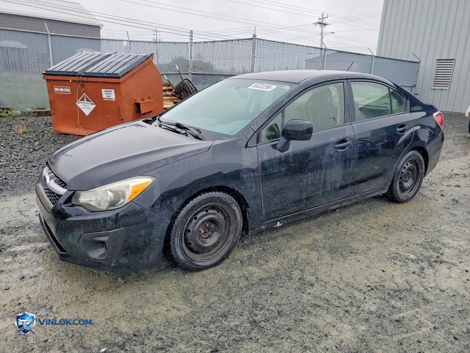 2014 SUBARU IMPREZA – Lot 55322296 auction photo