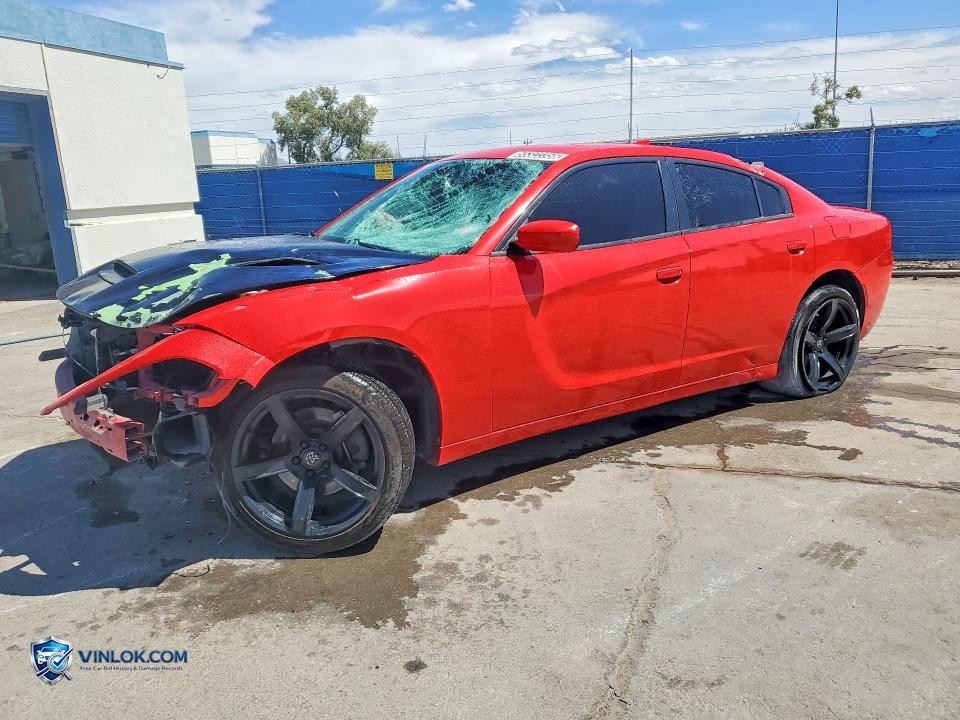 2018 DODGE CHARGER R – Lot 55322356 auction photo