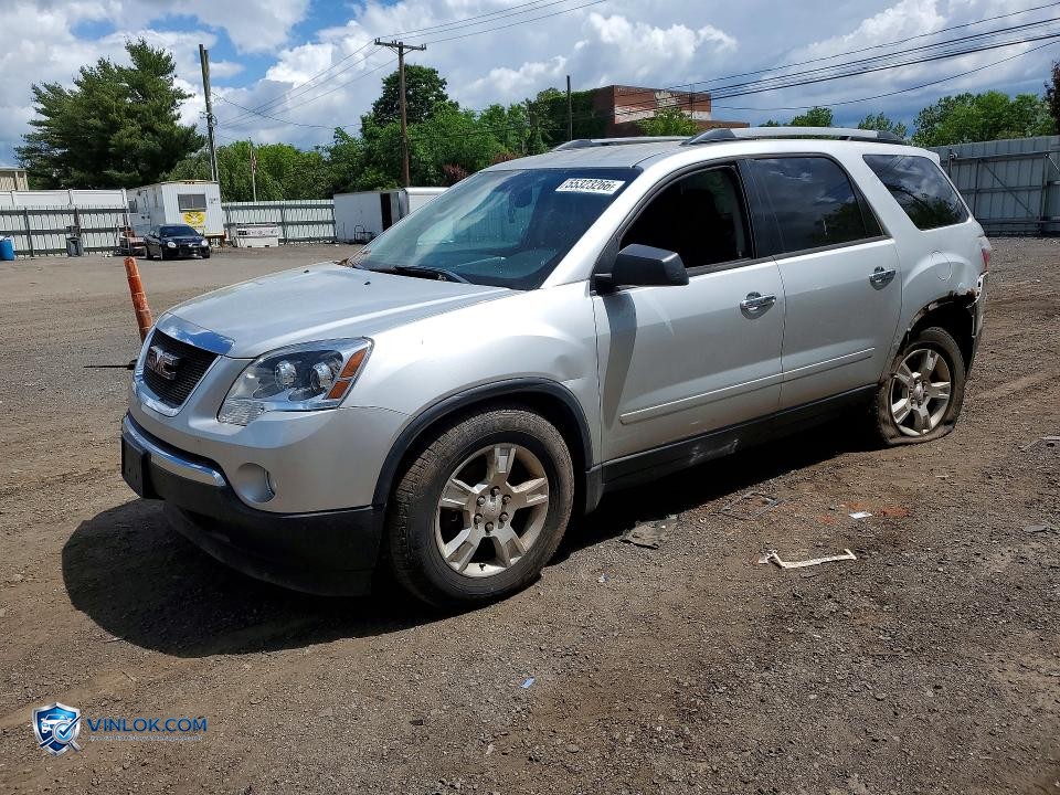 2012 GMC ACADIA SLE – Lot 55323266 auction photo