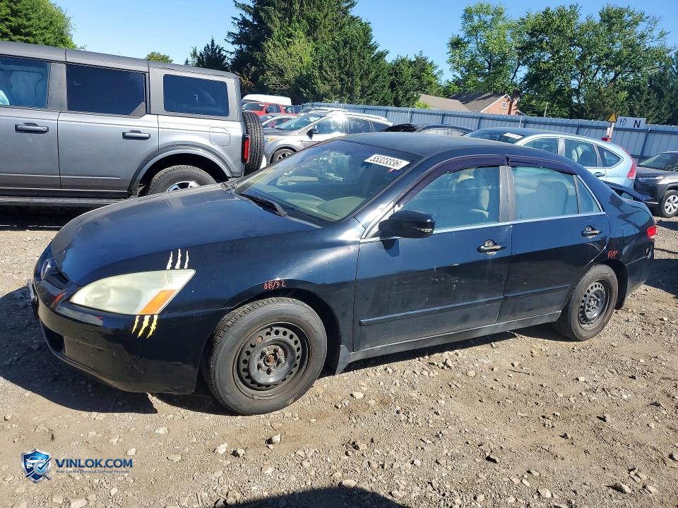 2003 HONDA ACCORD LX – Lot 55323336 auction photo