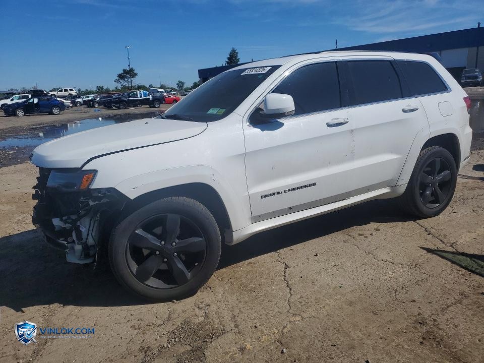 2015 JEEP GRAND CHEROKEE OVERLAND – Lot 55324826 auction photo