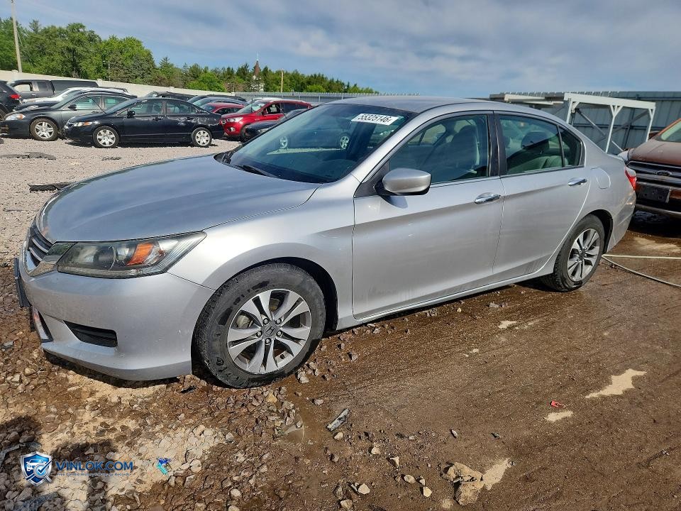 2013 HONDA ACCORD LX – Lot 55325146 auction photo