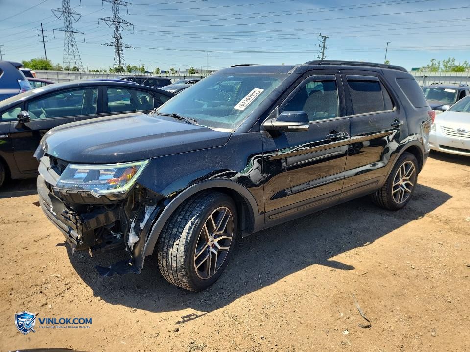 2017 FORD EXPLORER SPORT – Lot 55326226 auction photo