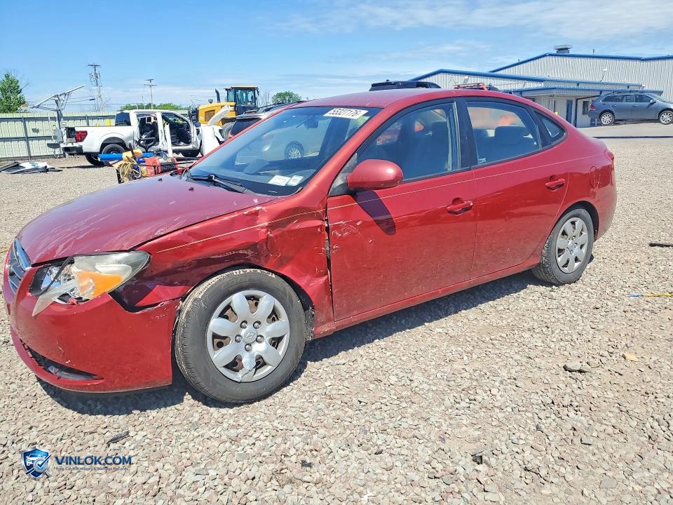 2008 HYUNDAI ELANTRA GLS – Lot 55327176 auction photo