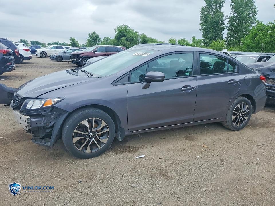 2014 HONDA CIVIC LX – Lot 55328206 auction photo