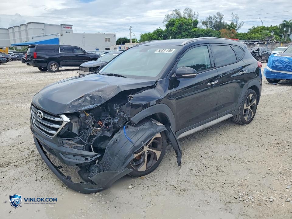 2017 HYUNDAI TUCSON LIMITED – Lot 55331186 auction photo
