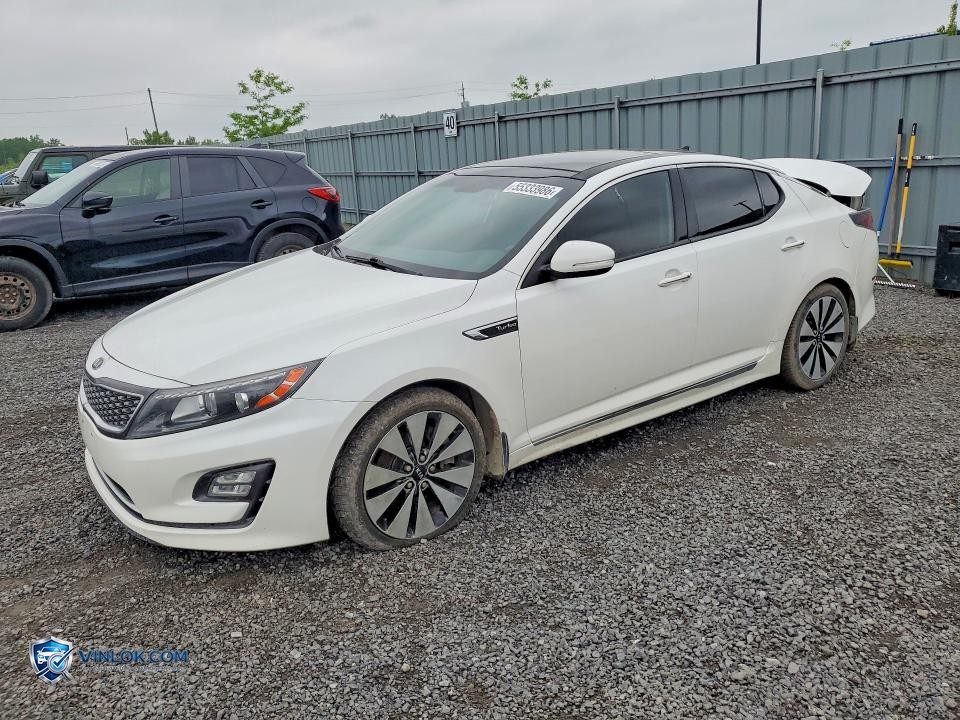 2015 KIA OPTIMA SX – Lot 55333986 auction photo
