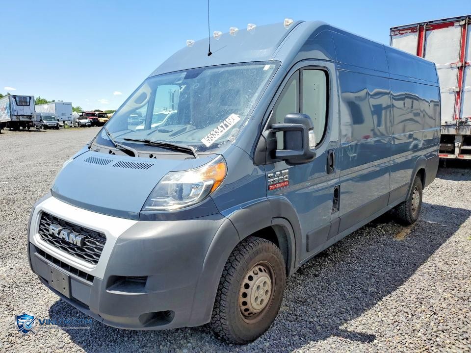2020 RAM PROMASTER 3500 DELIVERY VAN – Lot 55334716 auction photo
