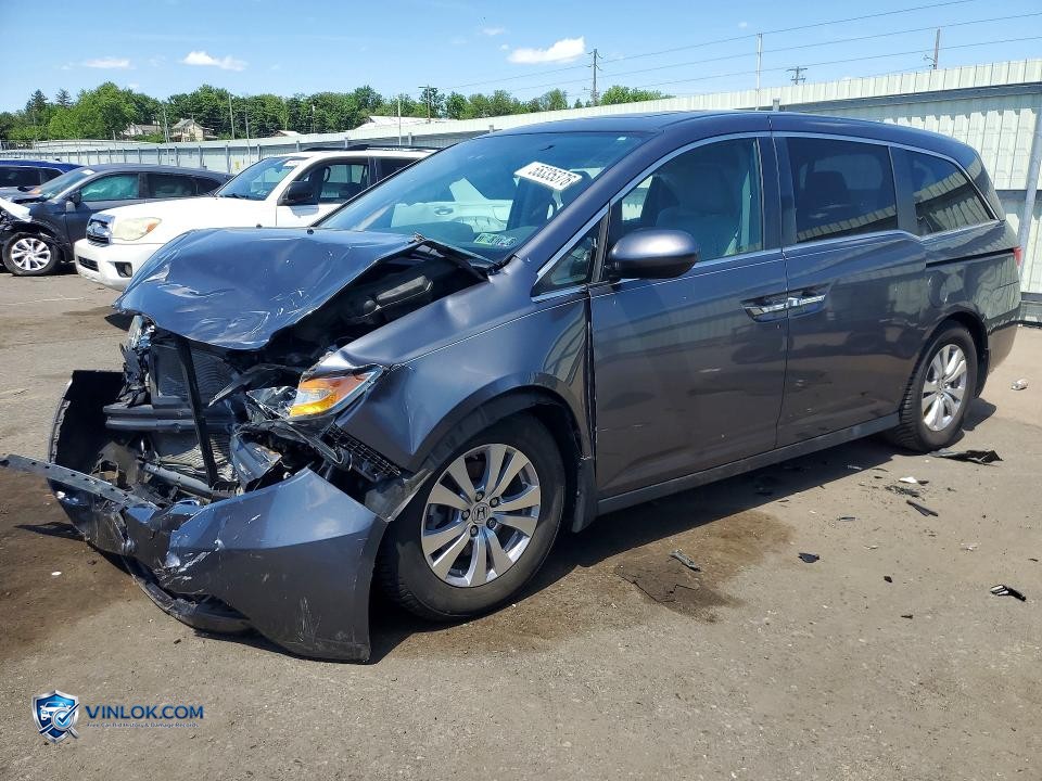 2016 HONDA ODYSSEY EXL – Lot 55335376 auction photo