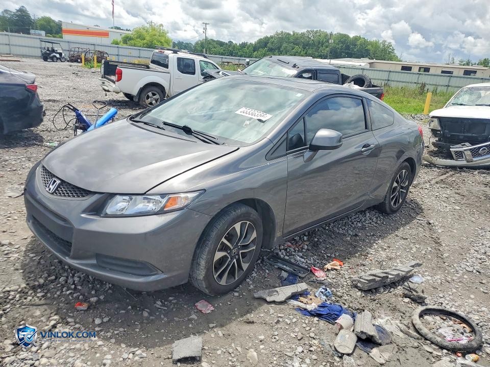 2013 HONDA CIVIC EX – Lot 55336356 auction photo