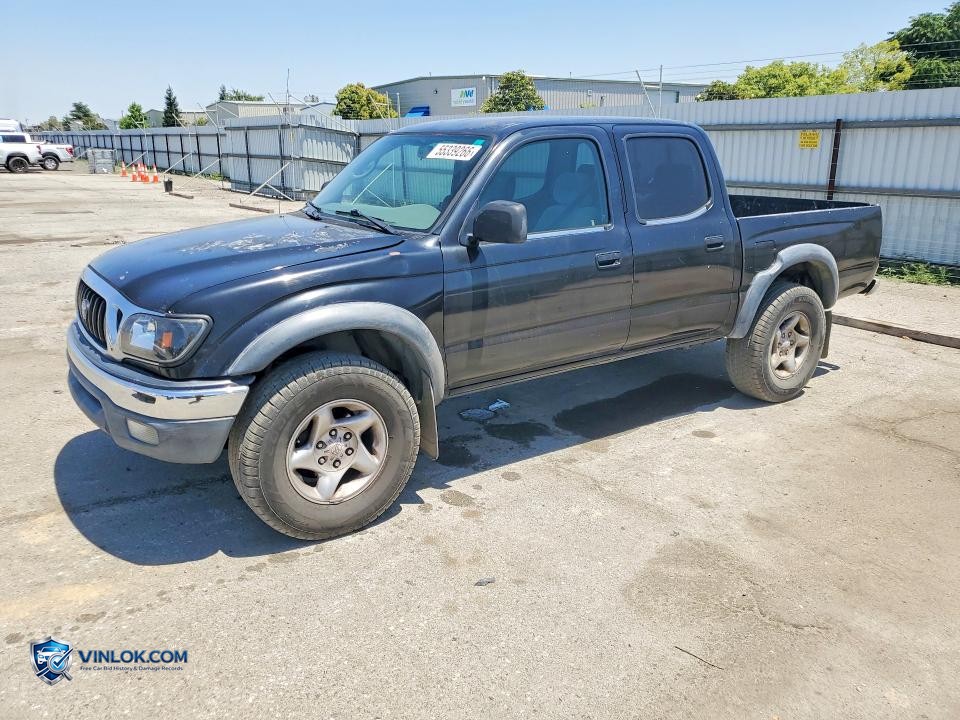 2004 TOYOTA TACOMA DOUBLE CAB PRERUNNER – Lot 55339266 auction photo