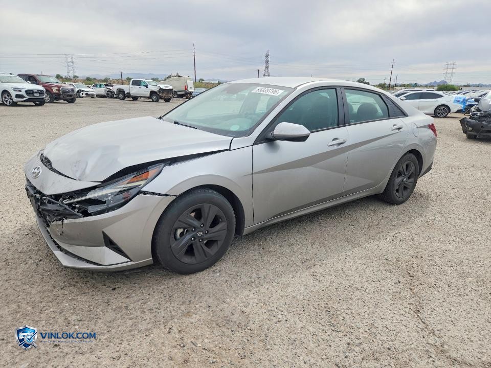 2021 HYUNDAI ELANTRA SEL – Lot 55339796 auction photo