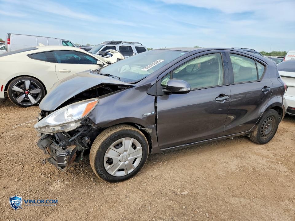 2016 TOYOTA PRIUS C TWO – Lot 55340916 auction photo