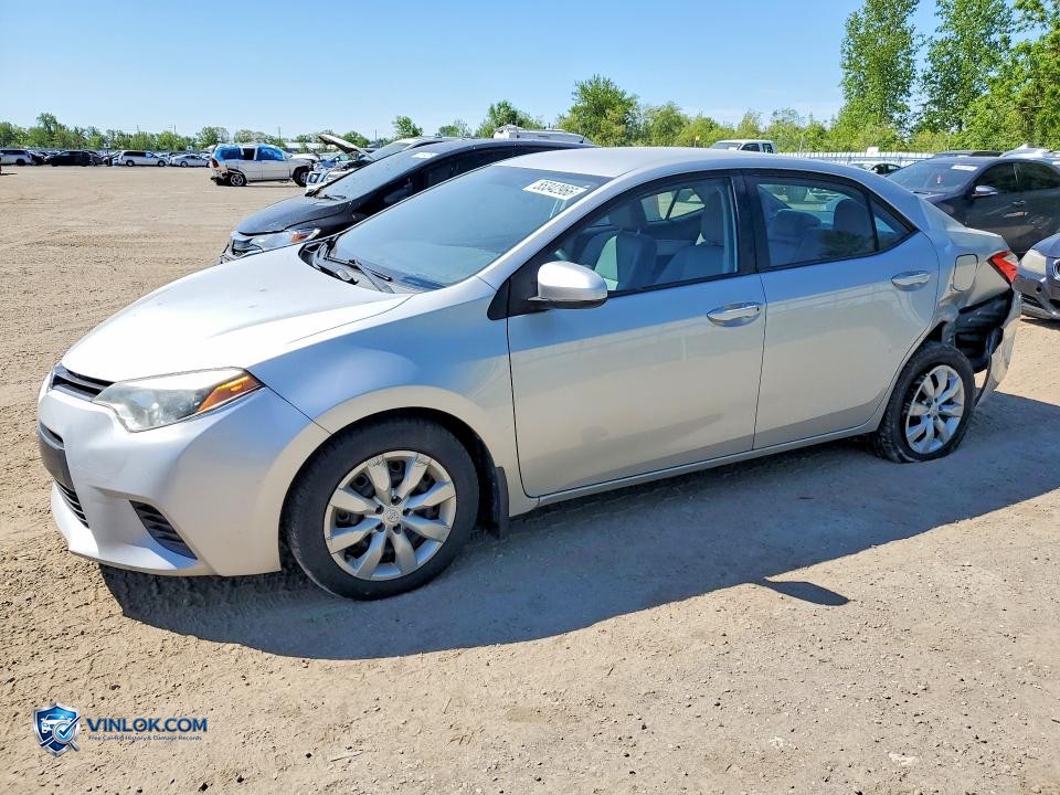 2015 TOYOTA COROLLA L – Lot 55342966 auction photo