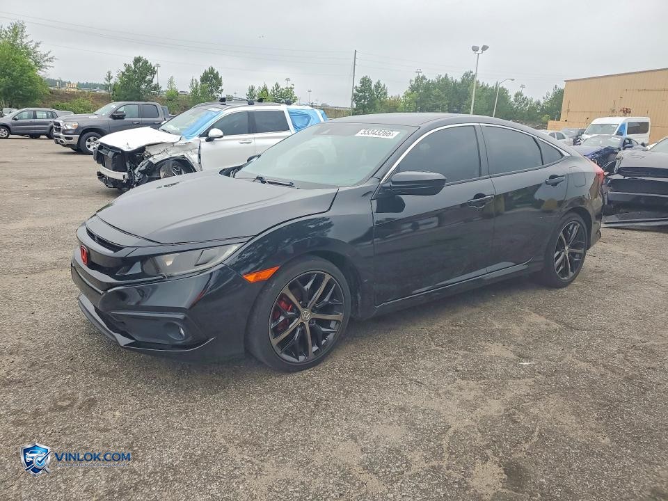 2021 HONDA CIVIC SPORT – Lot 55343266 auction photo