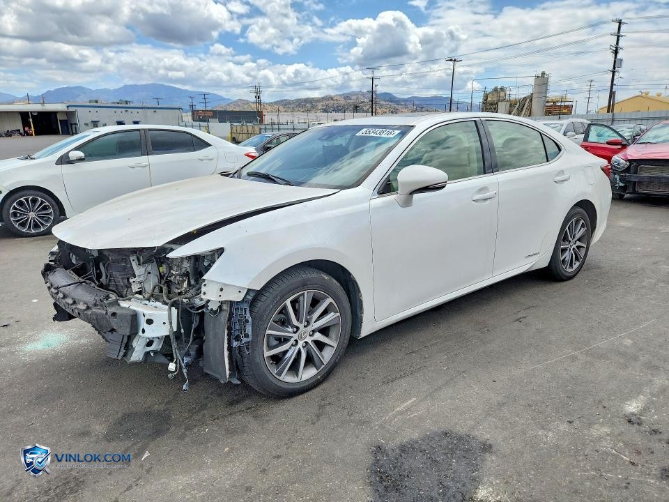 2017 LEXUS ES 300H – Lot 55343816 auction photo