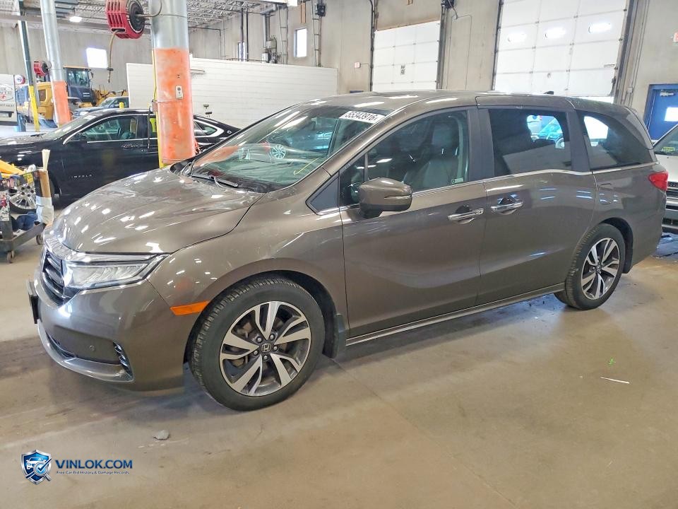 2022 HONDA ODYSSEY TOURING – Lot 55343916 auction photo
