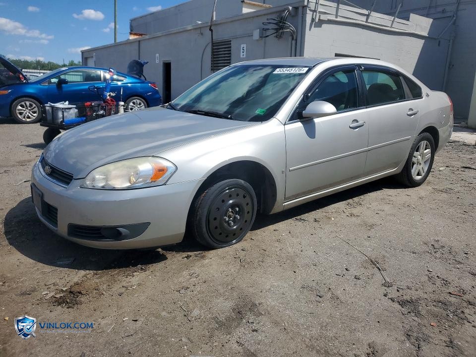 2007 CHEVROLET IMPALA LT – Lot 55345126 auction photo