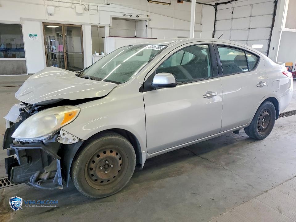 2014 NISSAN VERSA 1.6 SV – Lot 55345786 auction photo