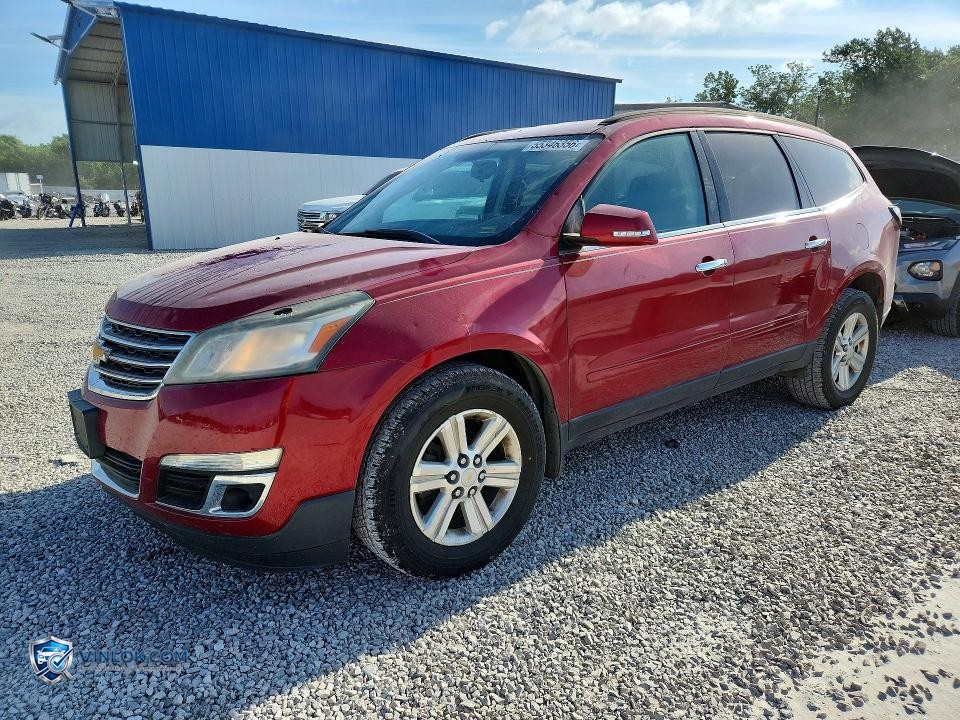 2013 CHEVROLET TRAVERSE LT – Lot 55346356 auction photo