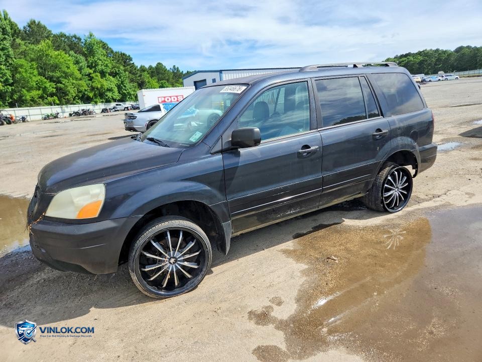 2003 HONDA PILOT EXL – Lot 55346676 auction photo