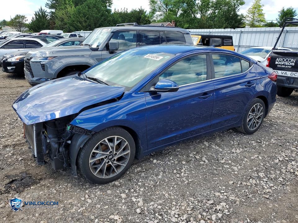 2020 HYUNDAI ELANTRA LIMITED – Lot 55348896 auction photo
