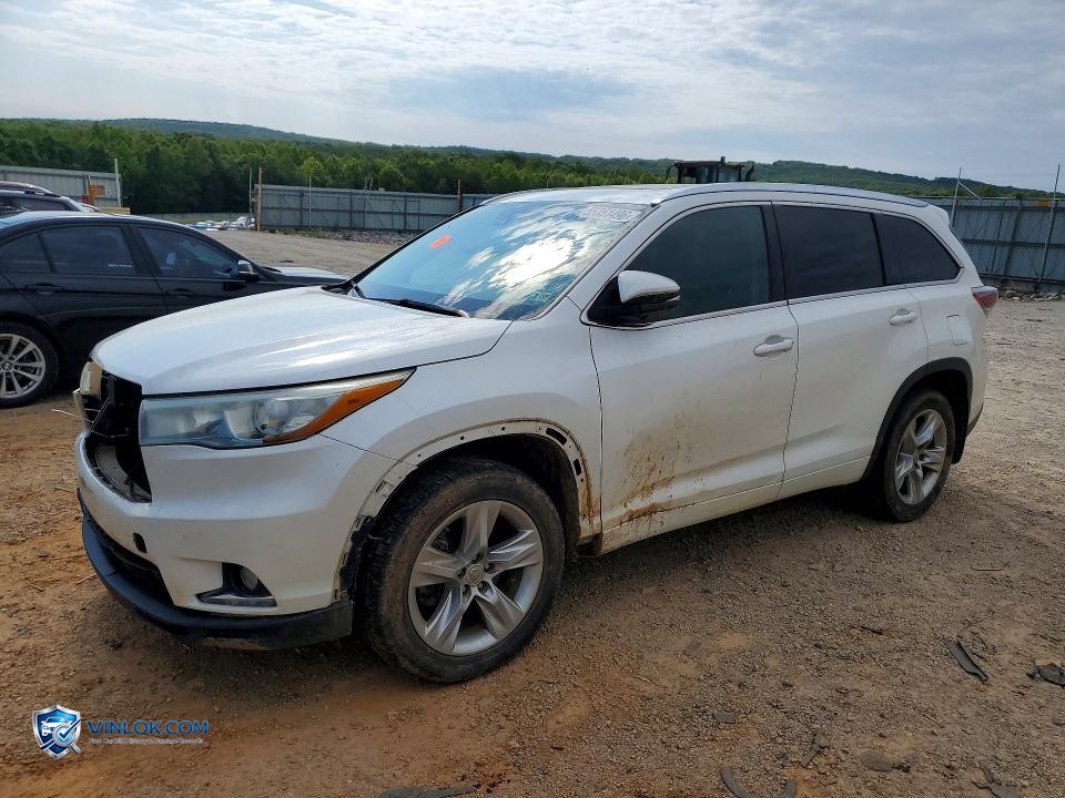 2015 TOYOTA HIGHLANDER LIMITED PLATINUM – Lot 55351496 auction photo