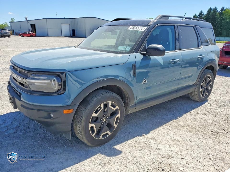 2021 FORD BRONCO SPORT OUTER BANKS – Lot 55352756 auction photo