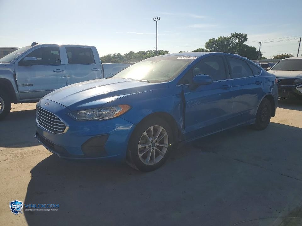 2020 FORD FUSION SE – Lot 55355216 auction photo