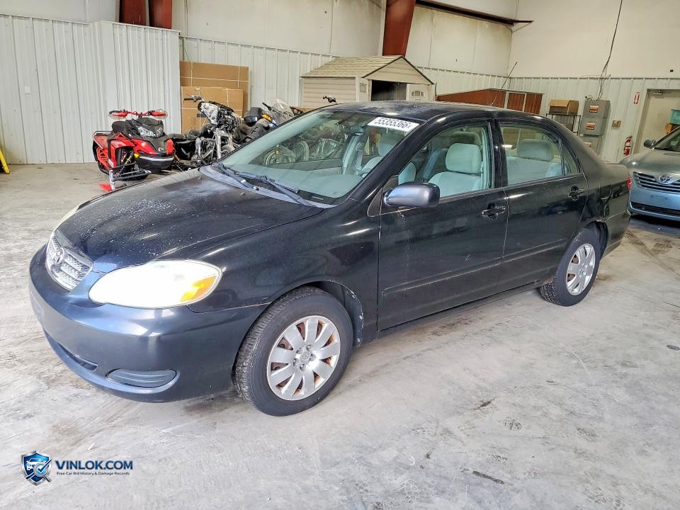 2007 TOYOTA COROLLA LE – Lot 55355366 auction photo