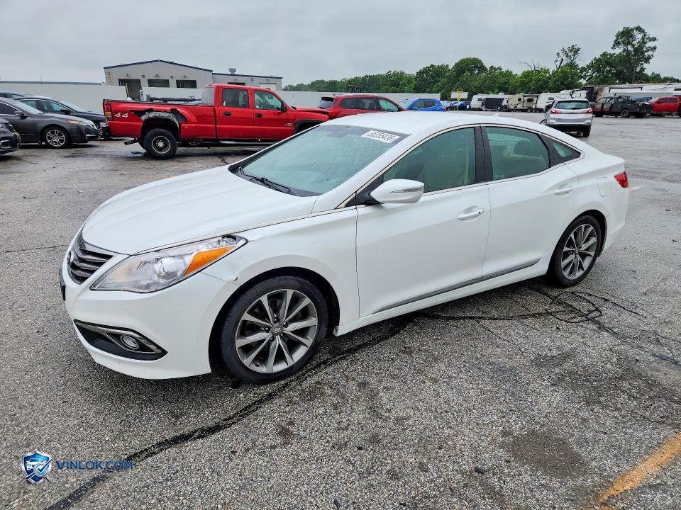 2017 HYUNDAI AZERA BASE – Lot 55355436 auction photo