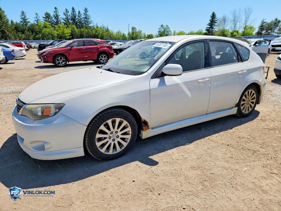 2008 SUBARU IMPREZA 2.5I – Lot 55357106 auction photo